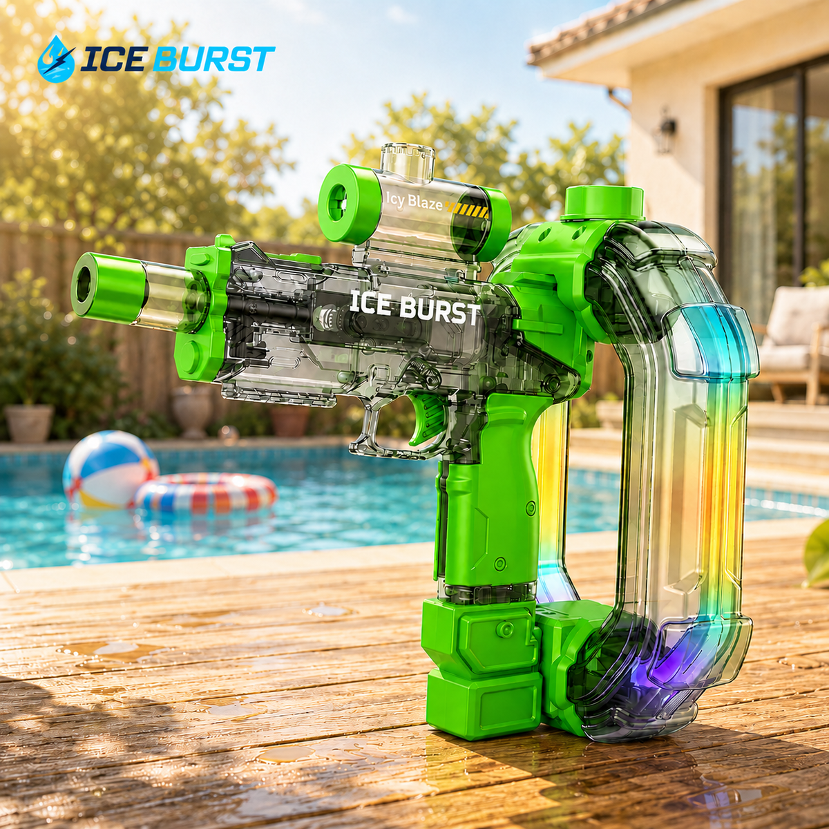 ICE BURST™ — Electric LED Water Blaster