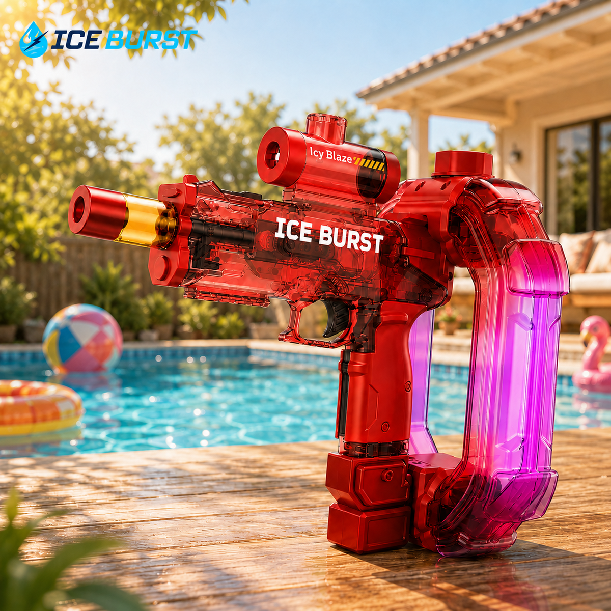 ICE BURST™ — Electric LED Water Blaster