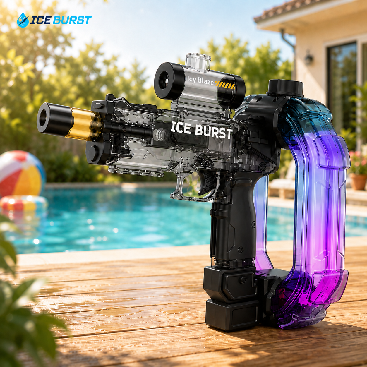ICE BURST™ — Electric LED Water Blaster